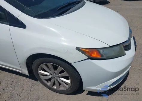 2012 Honda Civic Ex z USA, uszkodzony, nr VIN 2HGFB2F89CH588950